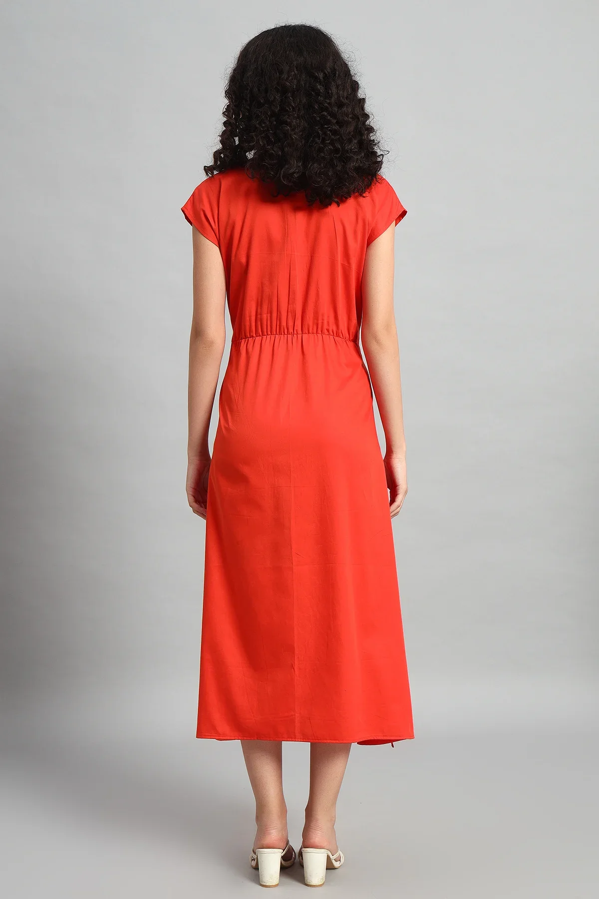 The City Chic Shirt Dress, Tangerian - Image 6